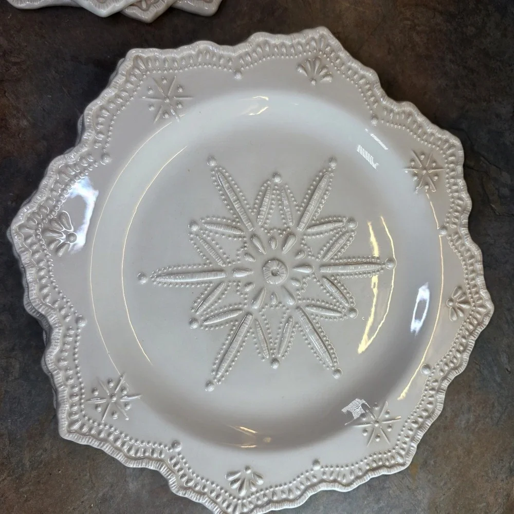 Cracker Barrel Seasonal Elegance Snowflake 10